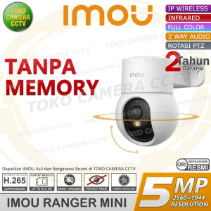 CCTV WIFI PTZ IMOU RANGER MINI 5MP KAMERA CCTV PINTAR BERSUARA BERWARNA