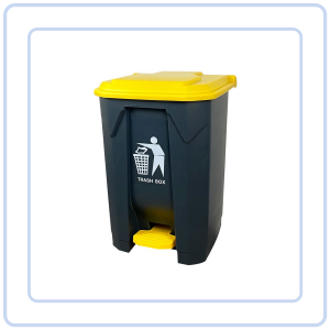 【Pure Care】 Plastic Rectangle Pedal Waste Trash Dustbin Recycle Bin