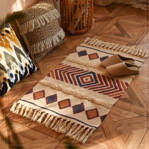 พรมทอสไตล์ Nordic พรม พรมปูพื้น พรมแต่งห้อง พรมทอ พรมห้องนอน พรมมินิมอล พรมนอร์ดิก แต่งห้องมินิมอล ไม่อมฝุ่น