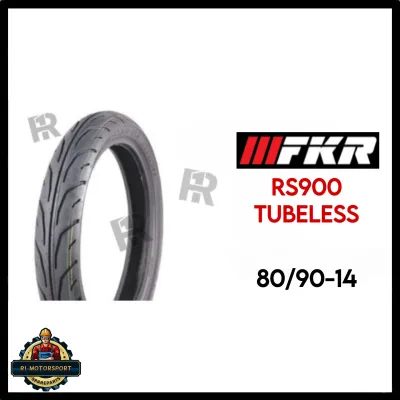 [FKR] RS900 Tubeless Tayar Tyre 70/90-14 80/90-14 90/90-14