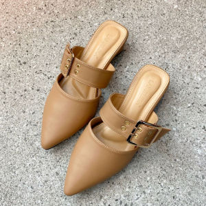 LAMELIKA - Rachel Mules Sandal Wanita 3 Cm - Sendal Wanita Slop