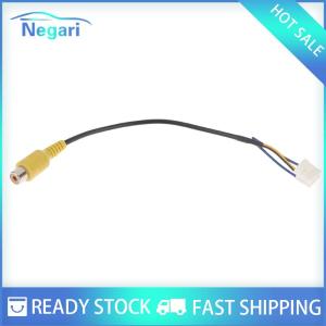 NG Motor✨ COD ✨ Car กล้องมองหลังสายสำรองอะแดปเตอร์ RCA สำหรับรถยนต์ STEREO Android Radio Monitor
