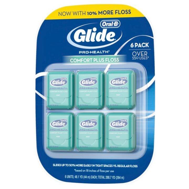 Oral B Glide Floss Mint 6ct | Lazada PH