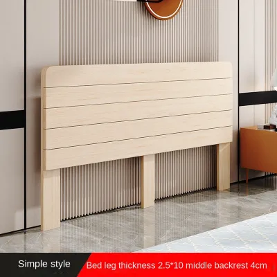 Bed Headboard Soft Bag Bed Head Board Solid Wood Headboard Backseat Board Simple Double Solid and Stable Bestselling styles 床头板