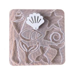 Epoxy đúc khuôn nhựa Marine Bông tai động vật khuôn silicon Mặt dây chuyền nhựa thông Keychain làm đồ thủ công công cụ
