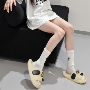 [Free Shipping] Cartoon Dog Slippers For Women New Summer Indoor Home Thick-Soled Non-Slip CoupleS Outdoor Sandals For Men