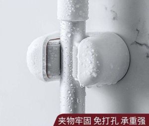 💟SOLUTION65💟 Wall Mounted Mop and Broom Holder Wall Mounted Mop Hook Nail Free Seamless Mop Hooks Traceless Mop Hook Punch-free Mop Hook Broom Mop Holder Broom Holder Wall-Mounted Cleaning Tool Holder Space-Saving Mop & Broom Organizer