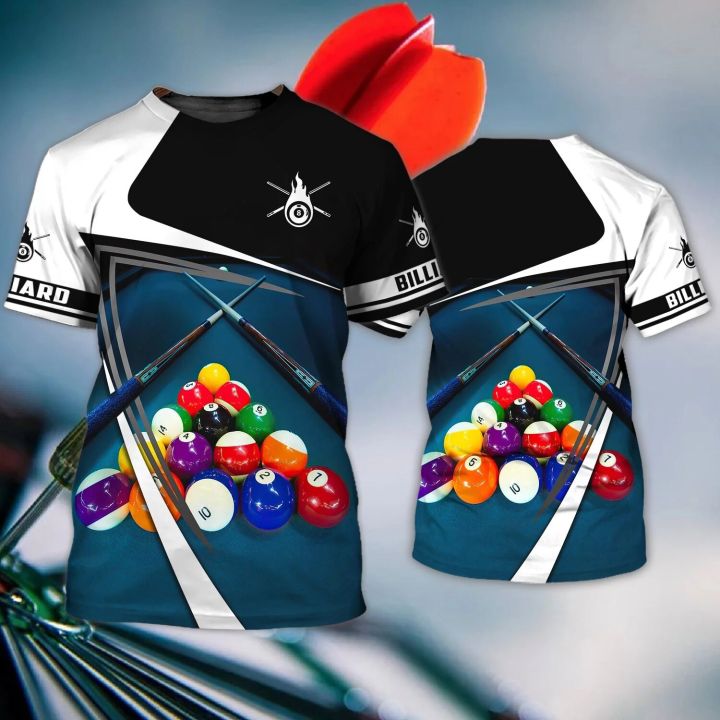 Billiards Snooker TShirts Cosplay 3D Print Streetwear Men Women Sports