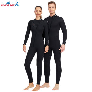 Dive Sail Front zipper 3mm Couples Diving suit dive Equipment Water Sports Wet Jump Suits Swimwear Wetsuit Winter For Women/Man Neoprene Wetsuits