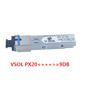 EPON OLT SFP Optical Transceiver Module PX20++++ >9dB 1.25G TX1490/RX1310nm SC UPC Port Compatible with VSOL HIOSO HSGQ EPON OLT Devices