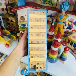 Đồ chơi rút gỗ số hộp đựng gỗ loại to tiêu chuẩn đồ chơi rút gỗ giải trí cho Bé