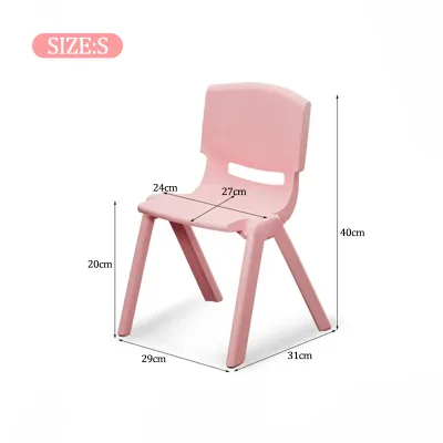 IMUTO Chair for kids Stackable Kids Backrest Stool kids chair with back rest Kindergarten classroom chairs small chair