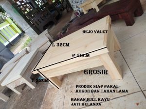 meja belajar meja serbaguna meja full kayu jati belanda siap pakai panjang 50cm lebar 32cm tinggi 22cm