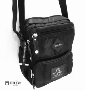 Ready Stock!! Touch Power & Tough Warrior (M) Size Men Sling Bag Shoulder Bag Chest Bag Soft & Smooth Nylon