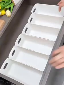 White Multifunctional Storage Set for Makeup Stationery and Snacks – Available in Multiple Sizes and Quantities