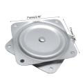 Turntable Swivel Base Rotating Bearing Plate Heavy Duty Swivel Plate Easily Turn. 