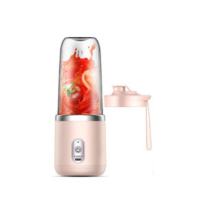 JTKE Portable Juicer Cup Fruit Juice Cup Automatic Small Electric Juicer Smoothie Blender Ice Crush Cup