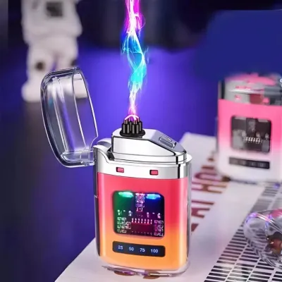 Bật Lửa Điện Plasma Bền Bỉ | Sạc USB | Không Gas An Toàn | Cảm Ứng Nhạy | Chống Gió Mạnh | Dùng Ngoài Trời