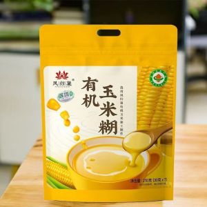 有机玉米糊Organic Corn Porridge Instant Breakfast Cereal Healthy 5 Grains Drink Halal Meal Replacement