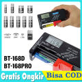 Alat Cek Baterai Battery Tester Baterai Battery Bt168/Bt168D AA AAA Jam Akik Layar Digital Dan Analog/Alat Cek Baterai Battery Tester Penguji Pengukur Kualitas Kapasitas Daya Baterai/Battery Capacity Checker Digital Analog Display. 