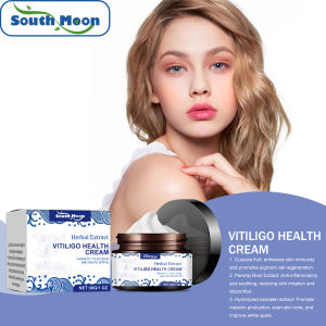 South Moon Vitiligo Health Cream Skin Care Cream Vitiligo Moisturizing Cream Pigmentation Corrector Cure Mycosis Ringworm White Spots Antibacterial Treatment Cream Skin Care Ointment(30g)