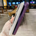 Case For Honor X7C 4G 2024 New Design Magnetic Stand Holder Transparent Casing For HonorX7C Honor X 7C Ultra Thin Clear Soft Phone Case With Camera Lens Protection. 