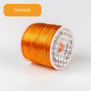 MIKA STORE  สายคริสตัลยืดได้พร้อมลูกปัดสร้อยข้อมือยางยืดทนทานต่อการฉีกขาดวัสดุแบบทำมือ