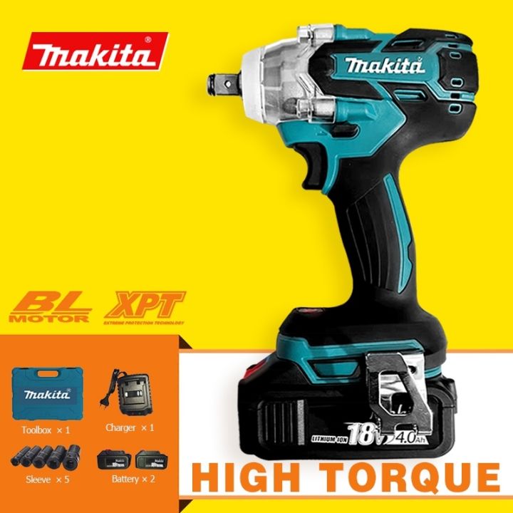 【COD】 Makita Electric Impact Wrench Cordless Brushless Motor Power