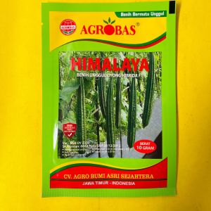 Benih unggul oyong/gambas hibrida HIMALAYA isi 10 gram dari AGROBAS joss tenan!!
