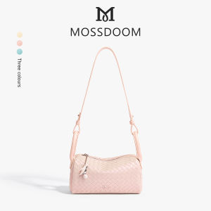 MOSSDOOM Alvara Bag ดีไซน์เฉพาะตัว หรูหราและล้ำสมัย งานฝีมือทอ กระเป๋าสะพายไหล่