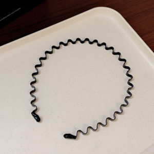 5pcs/set Metal Hair band Headband for Men Women Outdoor Sports Fitness Hair Band Hair Hoop