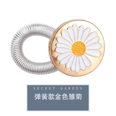 Removable Button Retractable Waist Expansion Button Clinch-Free Sewing Free Button Adjustable Extended Buckle Jeans Button