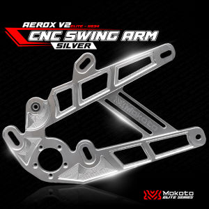 MOKOTO ELITE CNC ALLOY SWING ARM FOR AEROX V2 ELITE-11934 HEAVY DUTY ARM REAR FOR YAMAHA AEROX 2020 MOTORCYCLE SPEEDMOTO