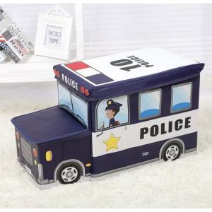 [SG LOCAL STOCKS] Multi-purpose Kids Cartoon Toys Storage Box Foldable Collapsible for Clothes Book Toys Able to Sit