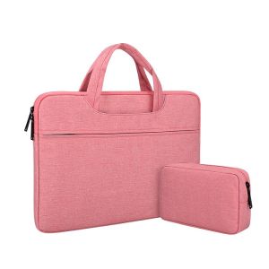 Tas Laptop Jinjing Softcase Macbook Sleeve Nylon 11 12 inch Free Pouch