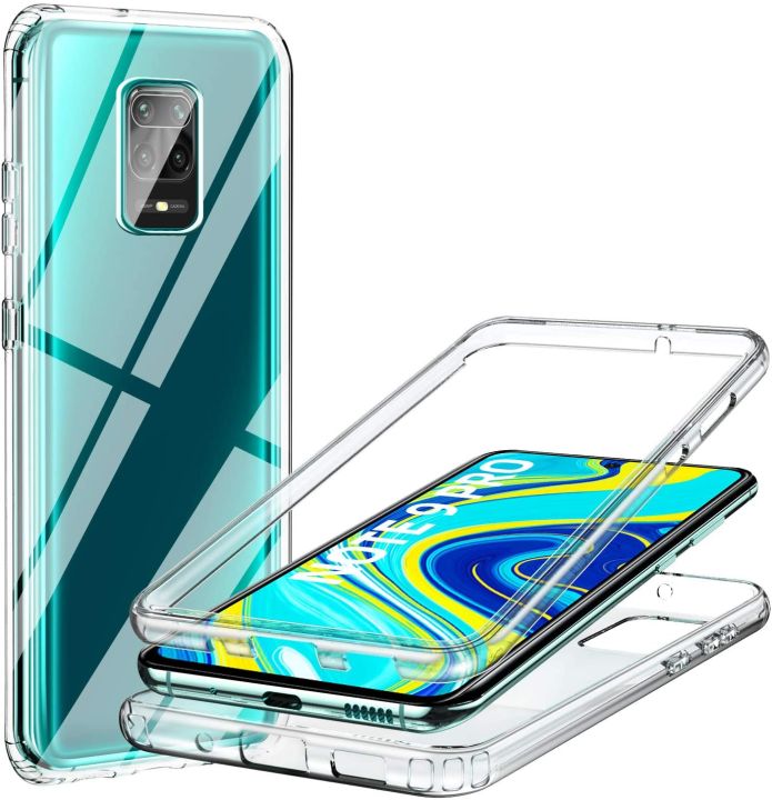 LIFEBELLE For Xiaomi Redmi Note 9S Note Pro Case 360 Degree