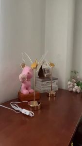 SXH  Touch Charging ins Luxury Decorative Atmosphere Lamp Wedding Gift Table Lamp Bedroom Bedside Table Lamp High-end Feel