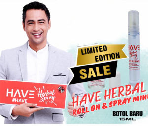 have herbal spray 15ml untuk lutut dan sendi Original HQ / Nano spray joint care for fast result / krim sakit sendi kaki by Sheikh Muszaphar