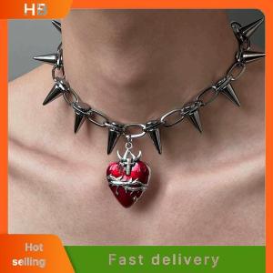 HB Vintage Y2K Necklace For Women Fashion Velvet Butterfly Tassel Crystal Collar Neck Chain Gothic Chains