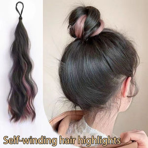 [fenggongshuode] Self-winding Ball Head Curling Hair Band Wig To Increase Hair Volume Bud Hair Bun Hair Bag Artifac