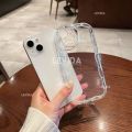 Softcase Silikon Bening Melting Case Gelombang Samsung S24 FE. 