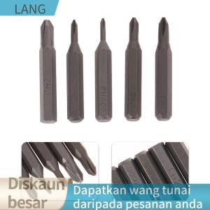 LANG 5Pcs H4×28mm Cross Screwdriver Bits PH0000 PH000 PH00 PH0 PH1 PH2 4mm Hex Shank Professional Screwdriver Set Tools