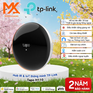 [Chính Hãng] Tapo H110 Hub IR & IoT Thông Minh – Điều Khiển Hồng Ngoại Kết Nối Nhà Thông Minh Tapo
