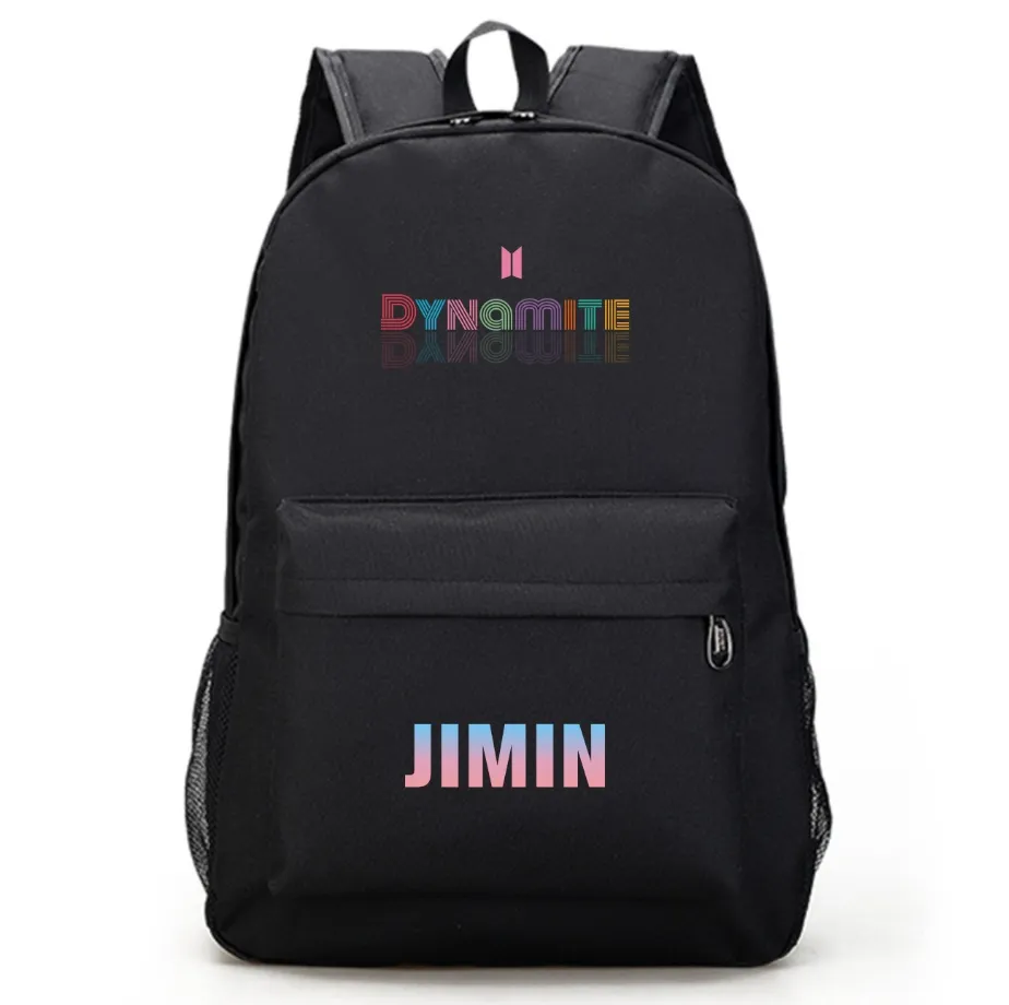 BTS Dynamite beg beg sekolah beg perjalanan BTS Dynamite Backpack