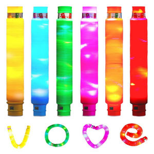 Pop Tubes Sensory Toys for Autistic Children and Fidgets for Kids Stress Relief Toys Creative Educational Pipe Mainan Budak Mainan Kanak Kanak