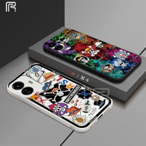 (Lokal Ready) Casing hp Realme C53 C51 C55 C33 C30 C31 C30S C35 Realme10 9i 8i 7i 5i 6i C2 C21Y C11 2021 C20 C25Y C17 C3 C12 C15 Square Silikon Kasus Fashion Anime Laut Raja Bajak Laut Softcase