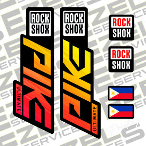 PIKE ROCKSHOX Fork Bike Sticker | EzelservicesPH