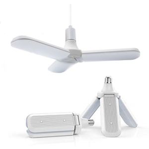 Ella Mall COD 45W Ceiling Light Fan Blade LED Light Bulb E27 LED Lighting 4500k Bulb