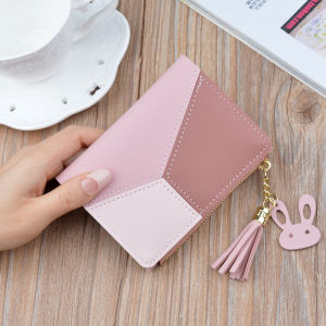 Ví bóp nữ cầm tay mini cao cấp phối màu dễ thương phong cách hàn quốc