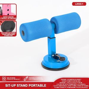 SPEEDS Sit Up Stand Portable/Tummy Trimmer Pedal Pegas – Alat Fitnes Olahraga di Rumah Multifungsi